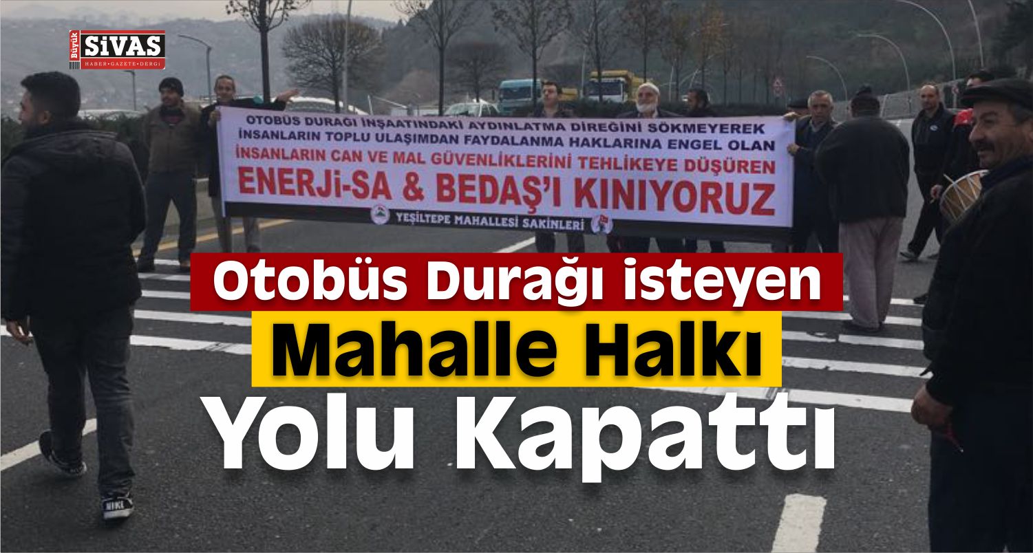 otobüs durağı