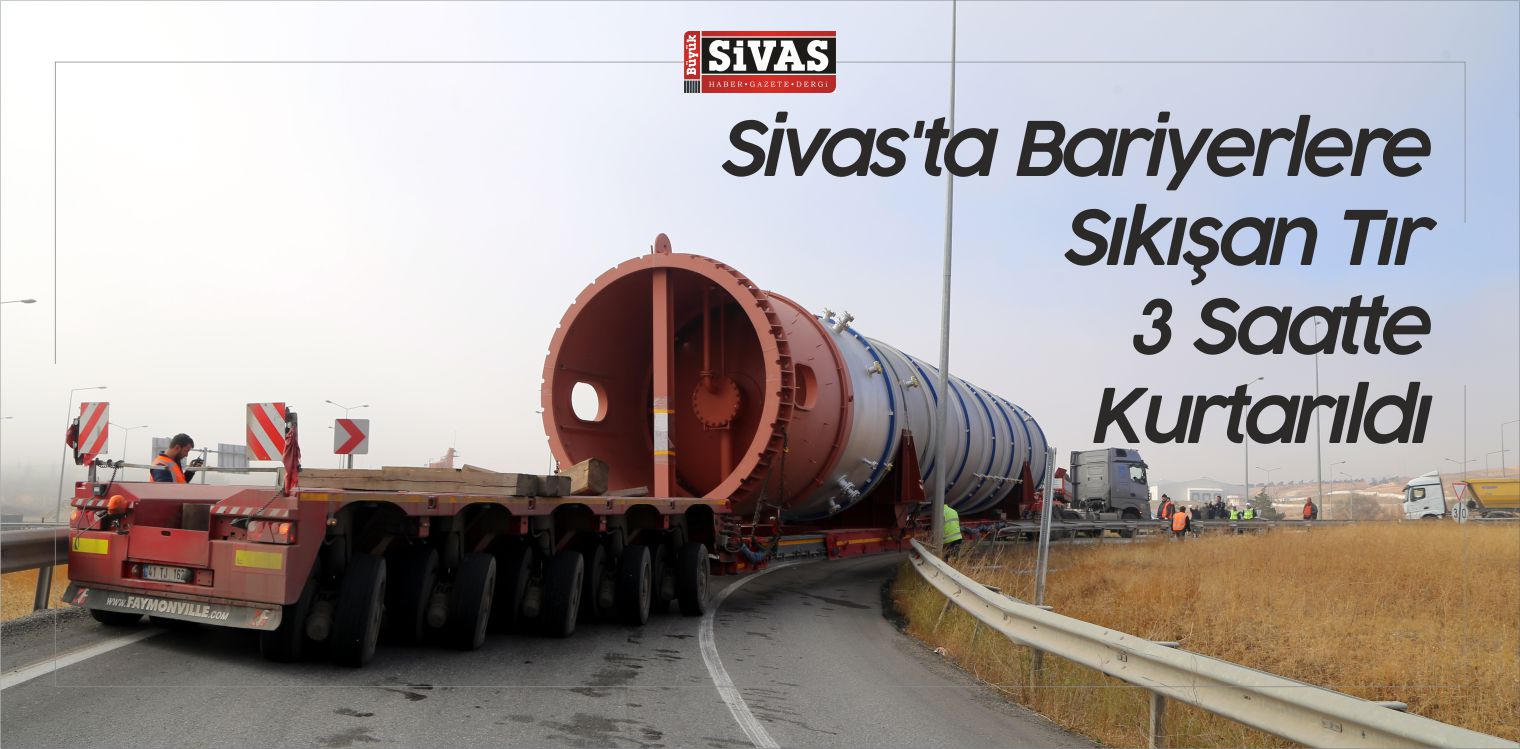 bariyerlere sıkışan