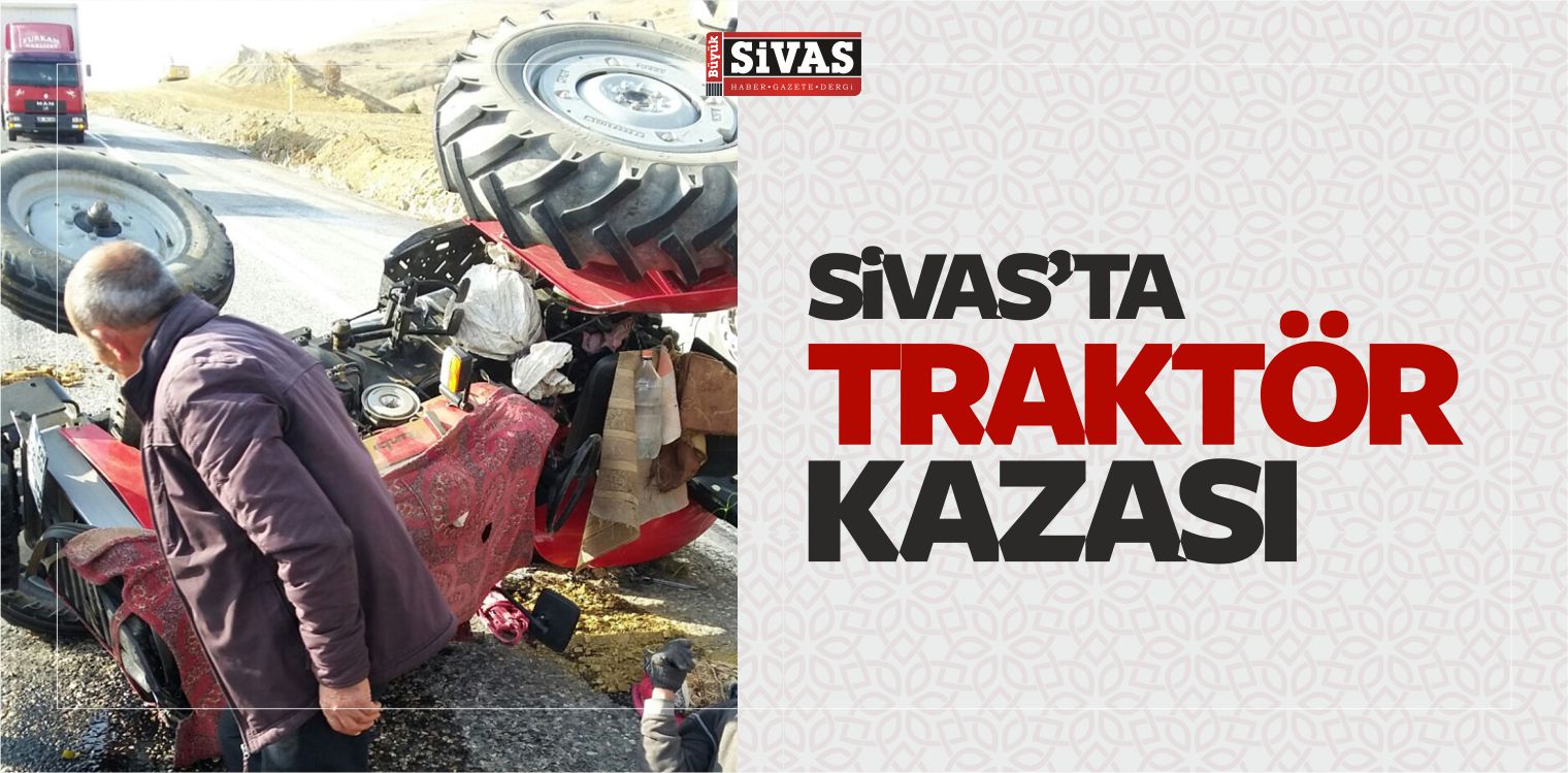 Gölova ilçesinde Traktör Devrildi! 1 Kişi Yaralandı