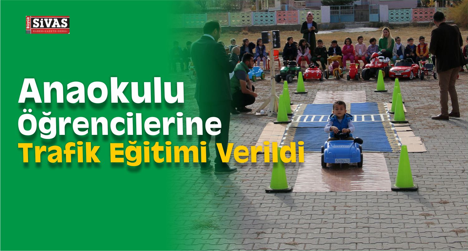 şarkışla öğrencilere trafik eğitimi