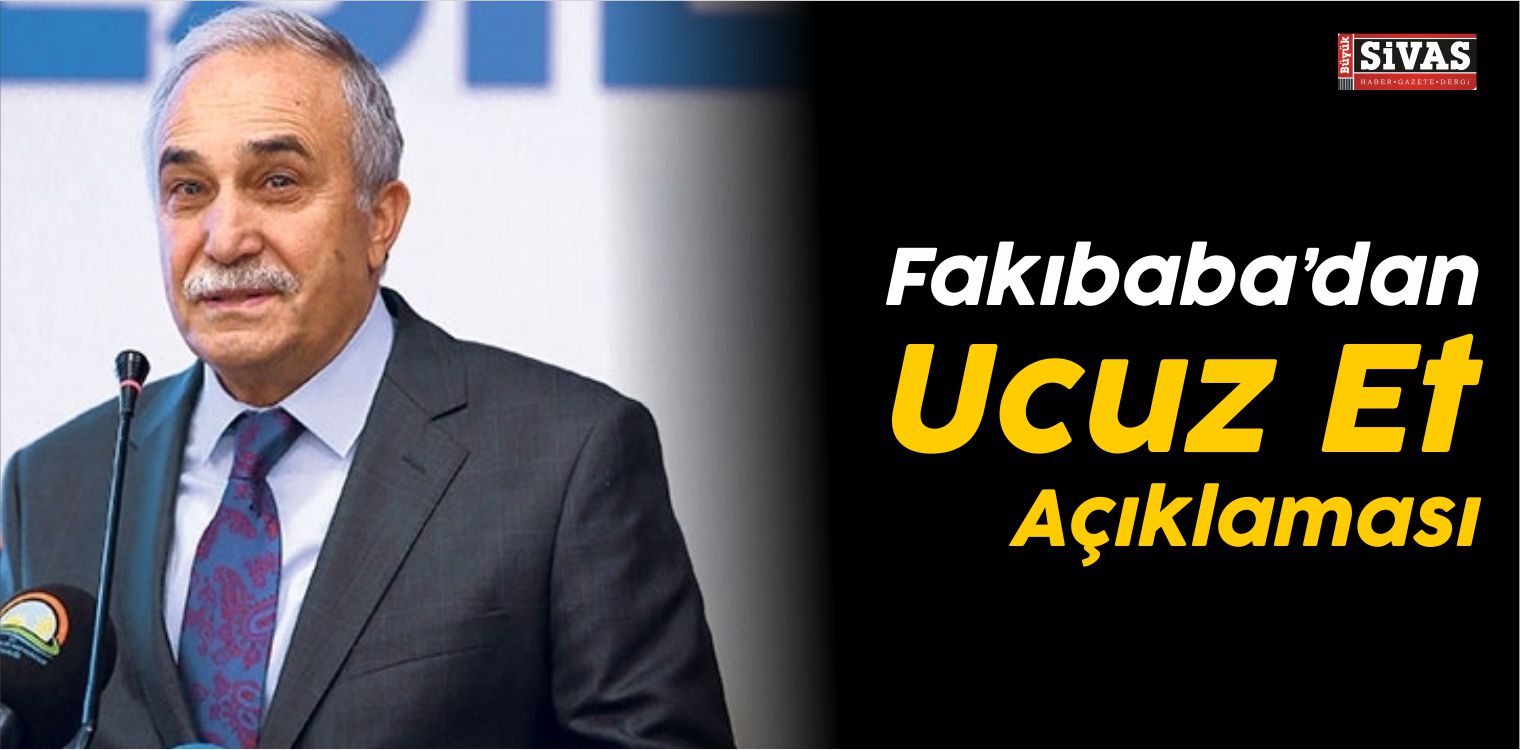 Ucuz Et Açıklaması : Girdide Artış Olursa 29,5 Lira, 30 Lira Olur