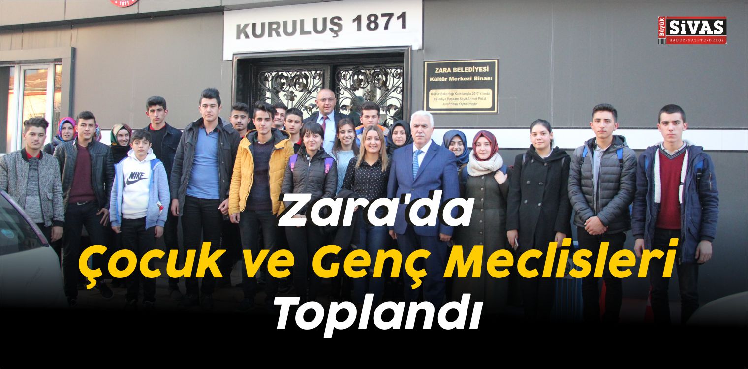 Zara’da Çocuk ve Genç Meclisleri Toplandı