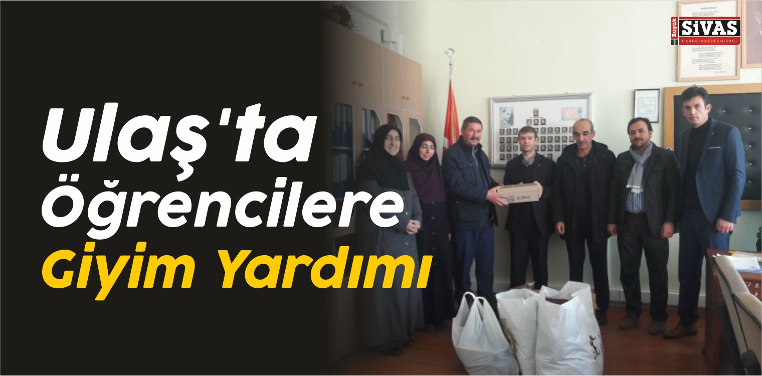 Ulaş’ta Öğrencilere Giyim Yardımı