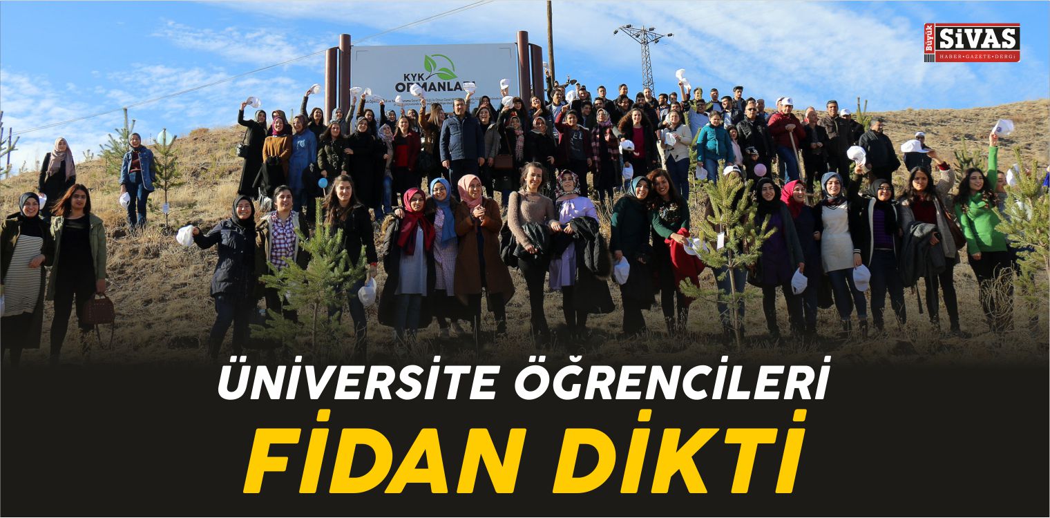 Üniversite Öğrencileri Fidan Dikti
