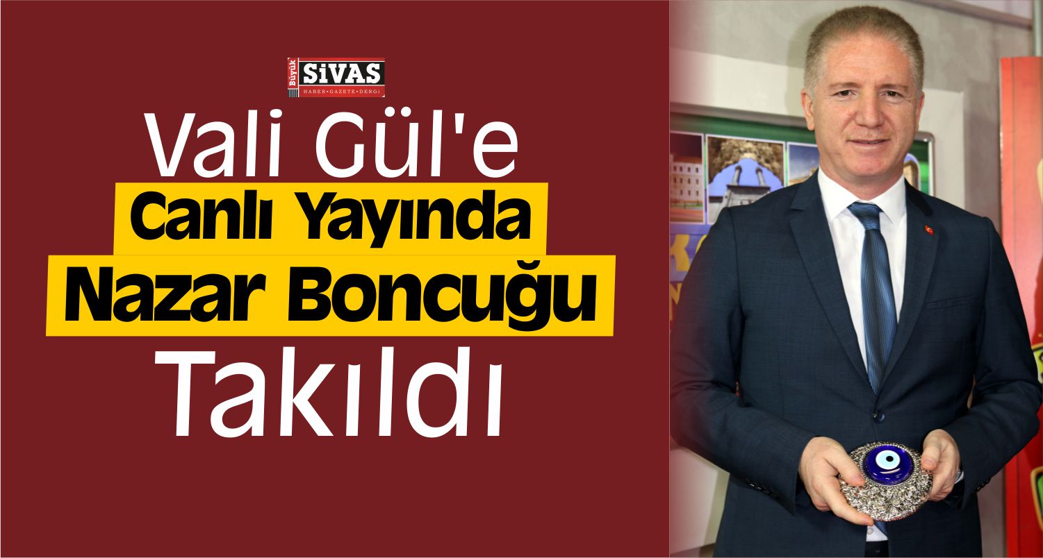 Davut Gül'e Canlı Yayında Nazar Boncuğu Takıldı