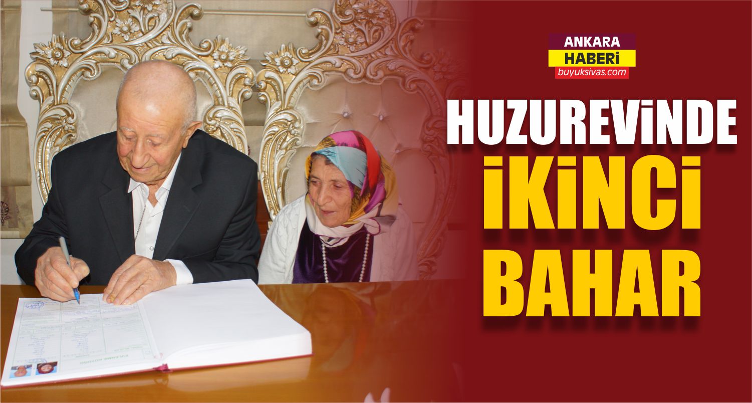 Huzurevinde “İkinci Bahar”