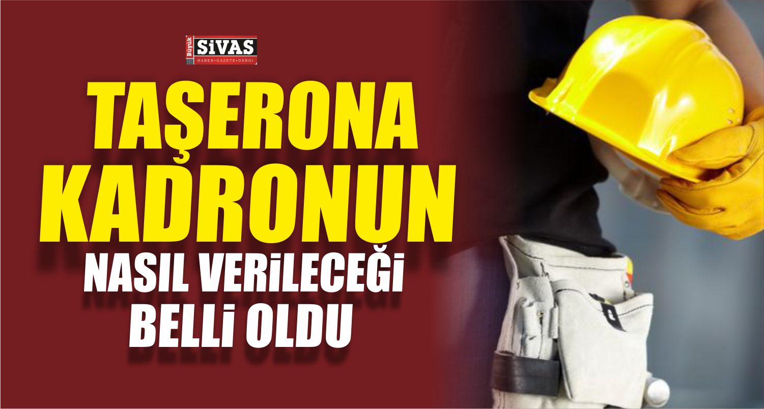 Kamuda Çalışan Taşeron İşçilere Kadro KHK ile Verilecek