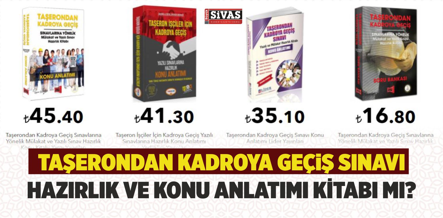 Taşerondan Kadroya Geçiş Sınavı