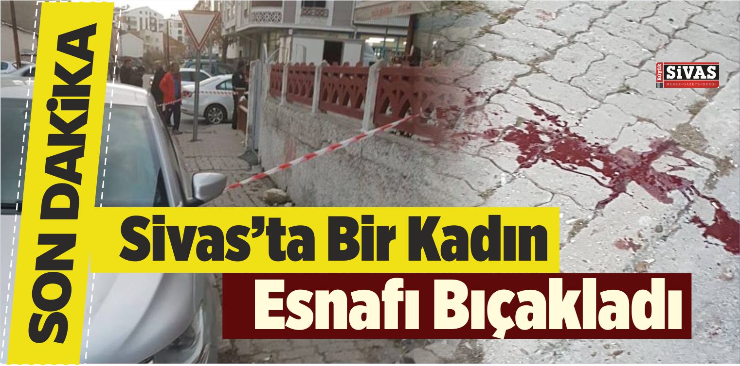 Kadın Esnafı Bıçakladı
