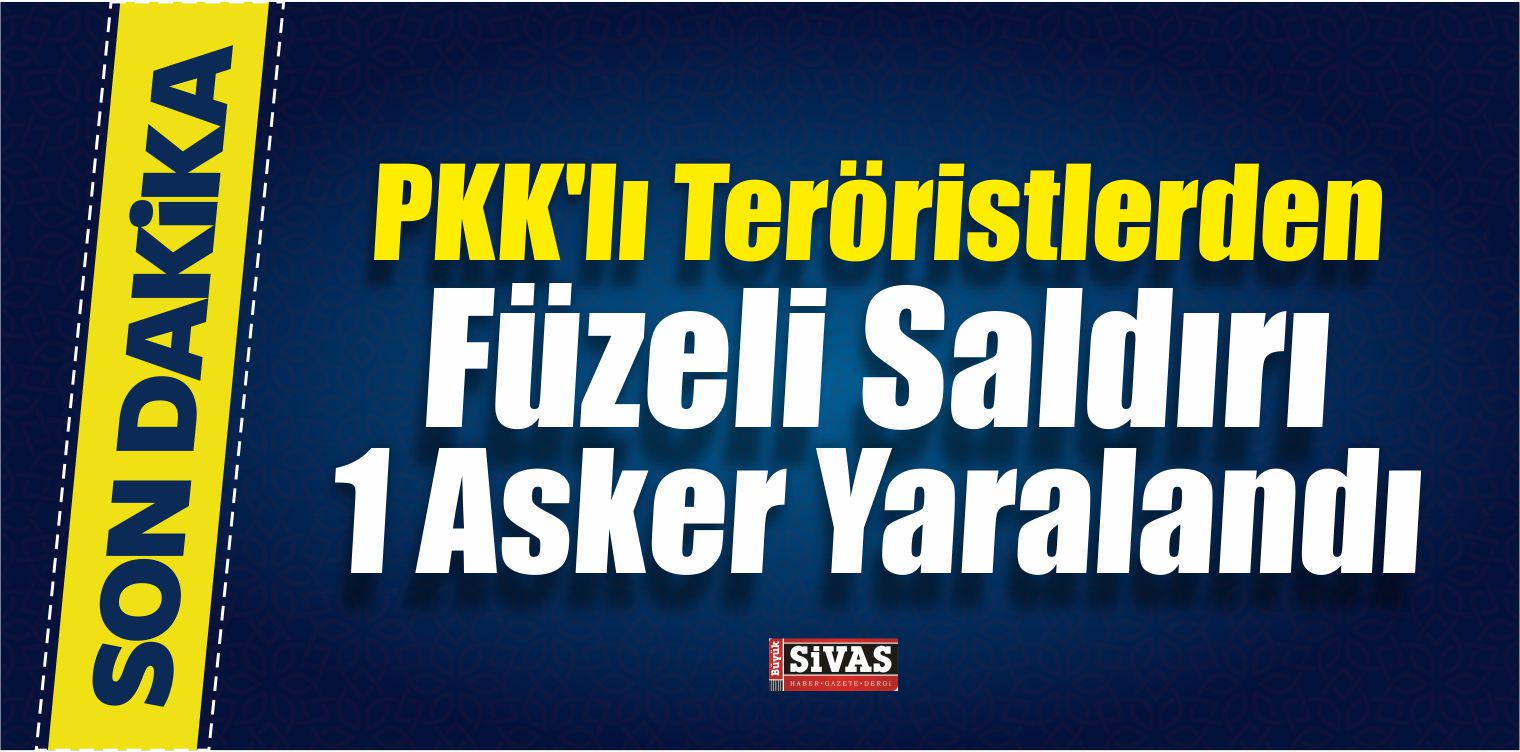 Kuzey Irak’taki PKK’lı Teröristlerden Füzeli Saldırı