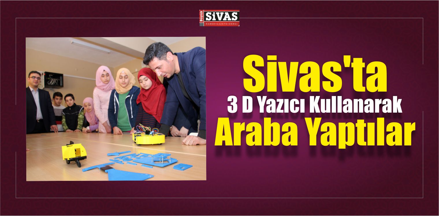 3 D Yazıcı Kullanarak Araba Yaptılar