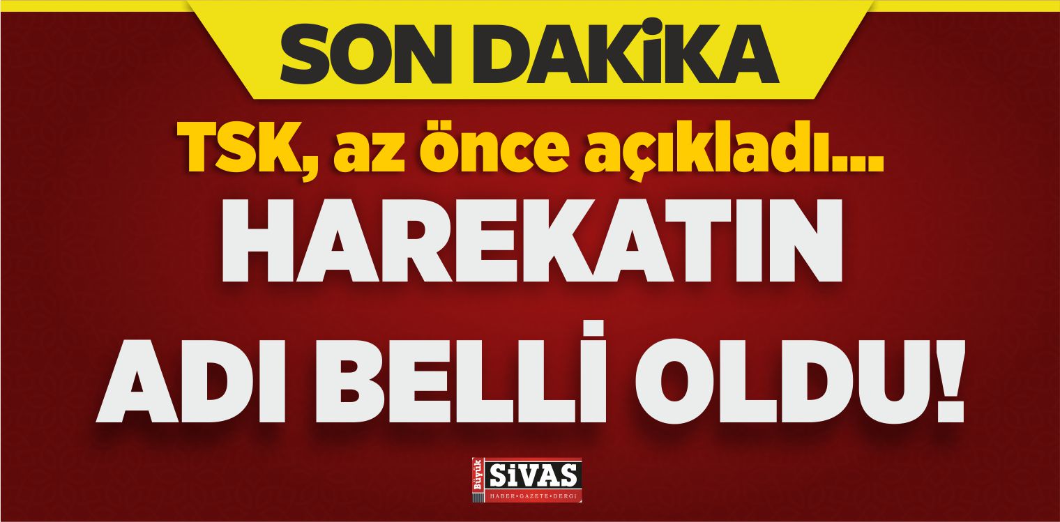 Afrin Harekatının İsmi Belli Oldu!