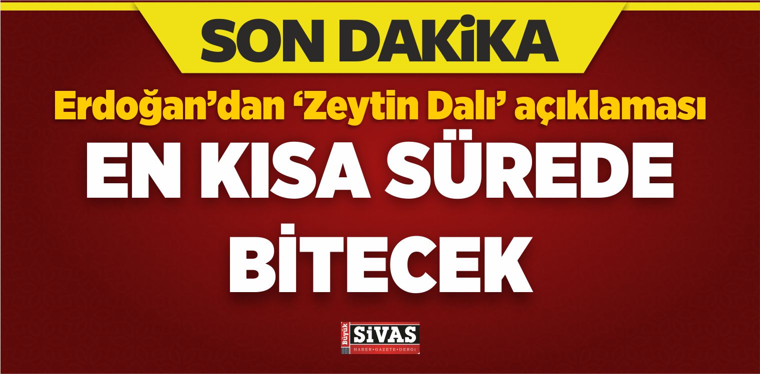 Erdoğan Açıkladı: En Kısa Sürede Tamamlanacak