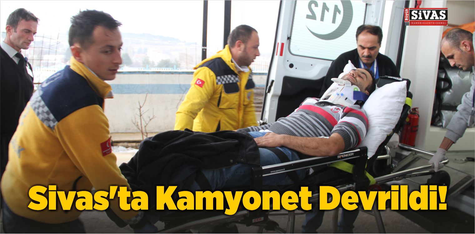 Kamyonet Devrildi