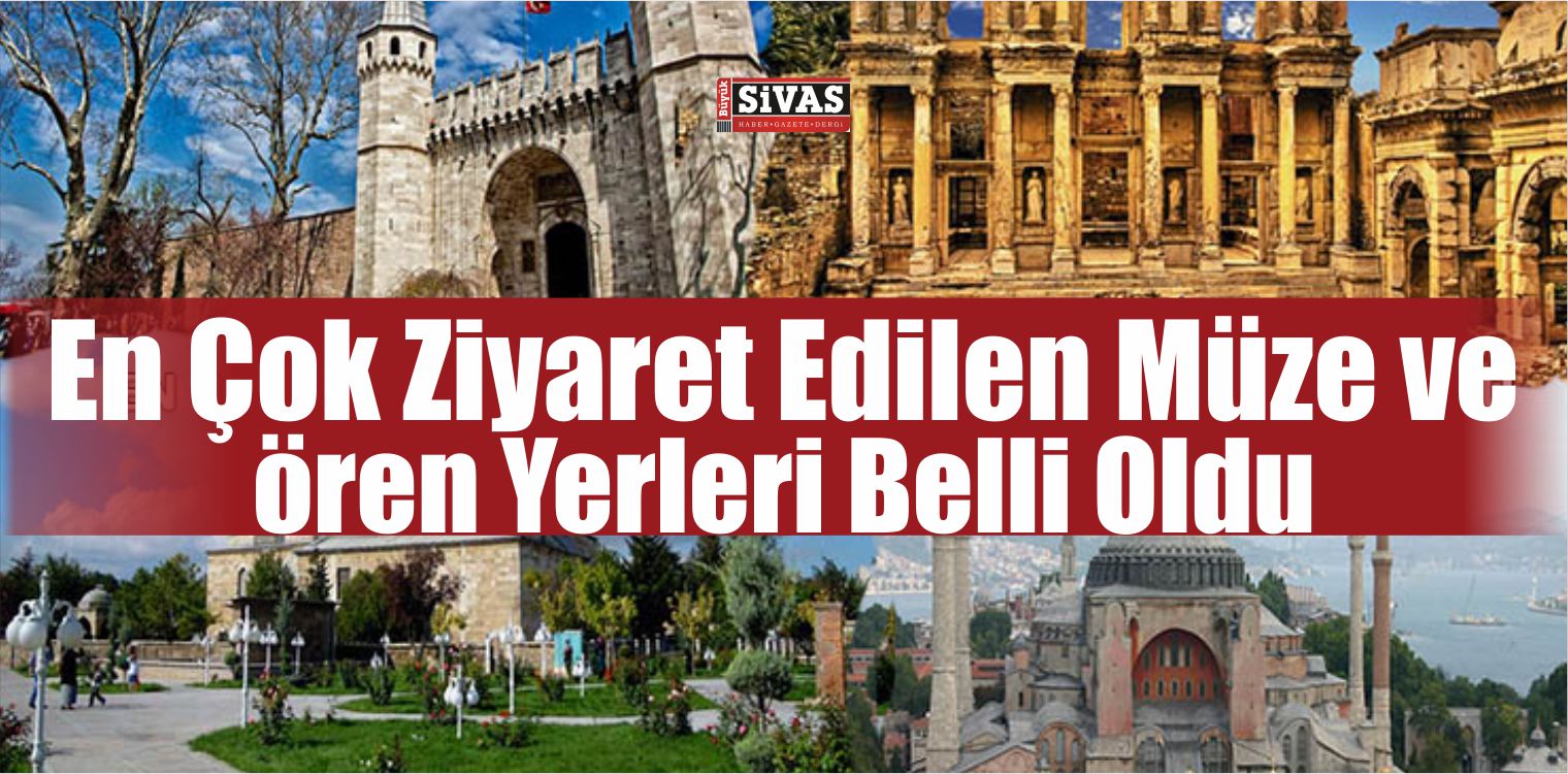 En Çok Ziyaret Edilen Müze ve Ören Yerleri Belli Oldu