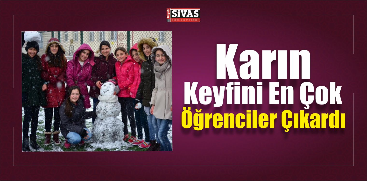 Ulaş’ta Kar Yağışı