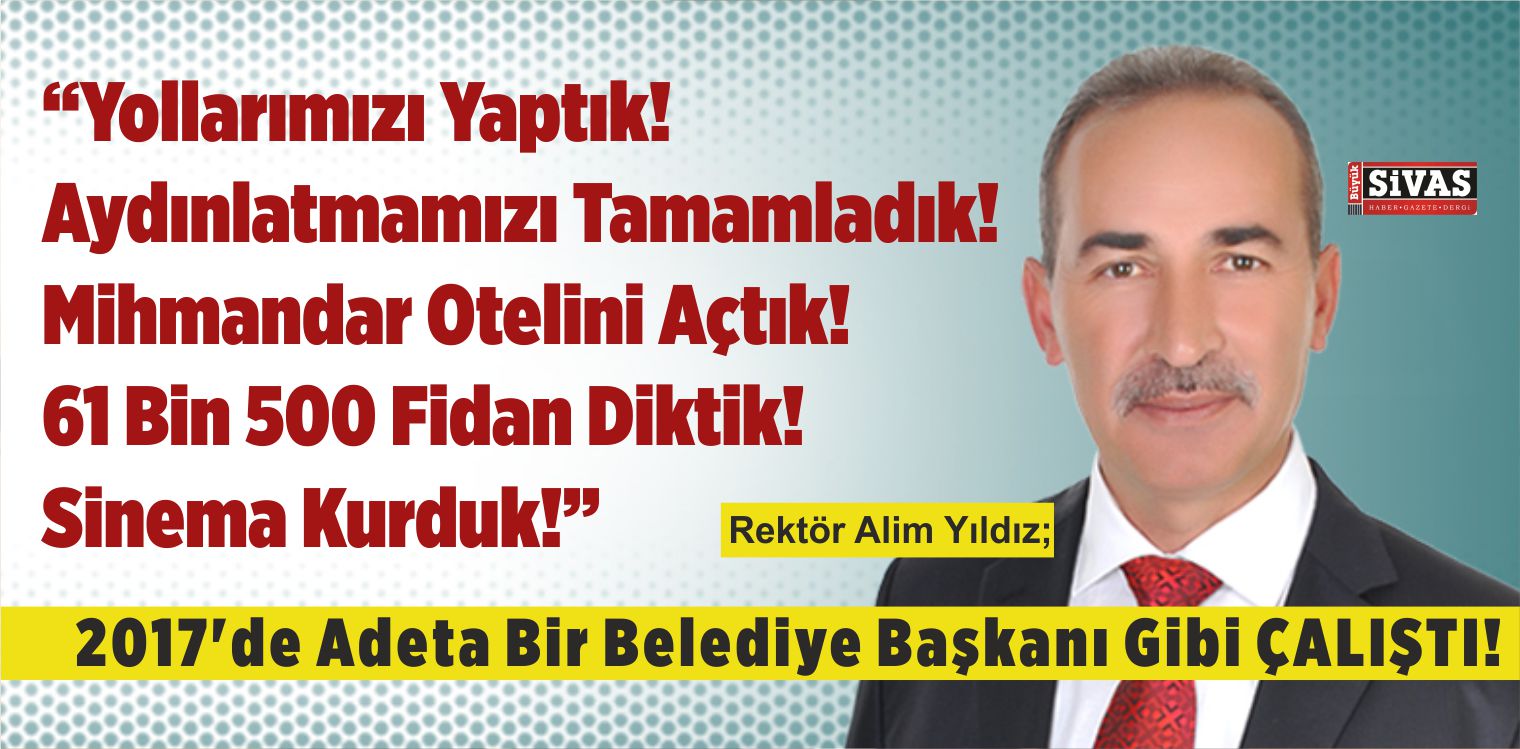 Rektör Yıldız, Üniversitenin Çehresini Değiştiriyor! Yollar, Aydınlatmalar ve..