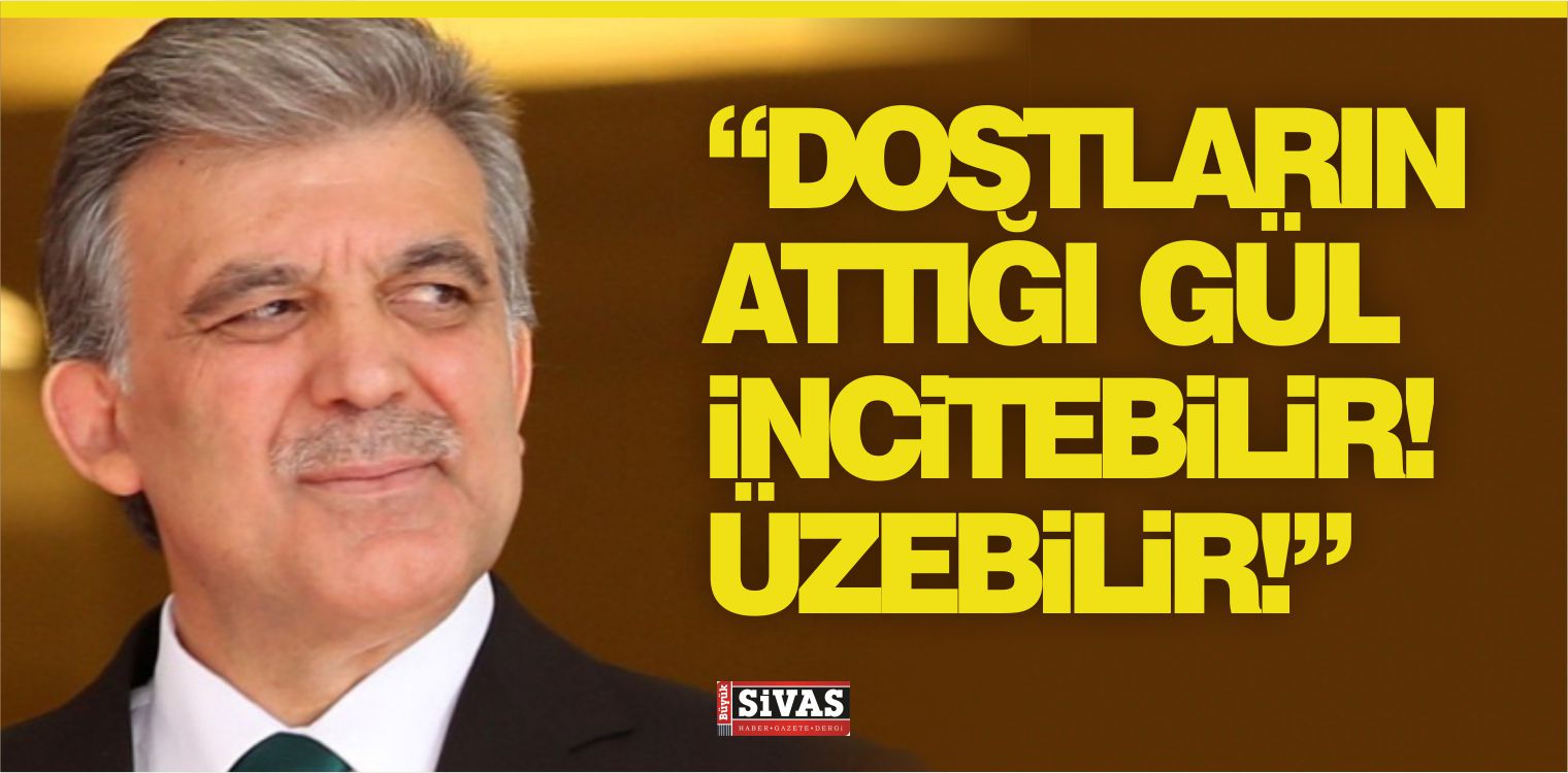 Ahmet Sorgun: “Dostların Attığı Gül, incitebilir, Üzebilir”