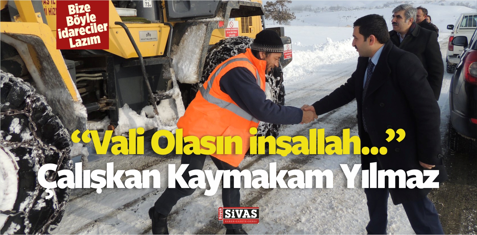 Vatandaşla Hep İç İçe! Ulaş Kaymakamı Mahmut Sami Yılmaz’a Alkış