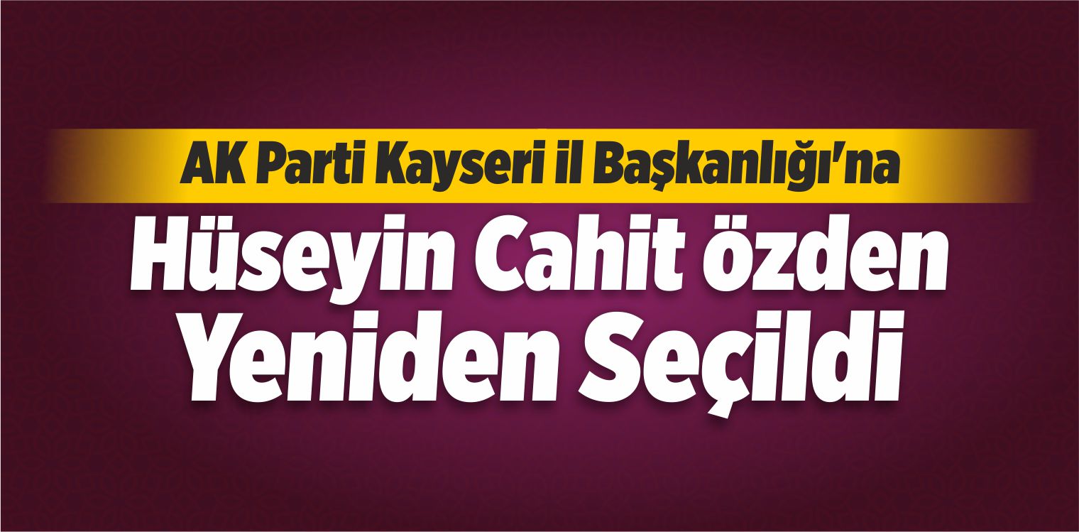 AK Parti Kayseri 6. Olağan İl Kongresi