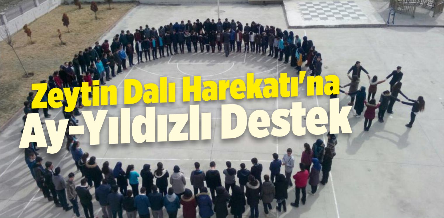 Zeytin Dalı Harekatı’na Ay-Yıldızlı Destek