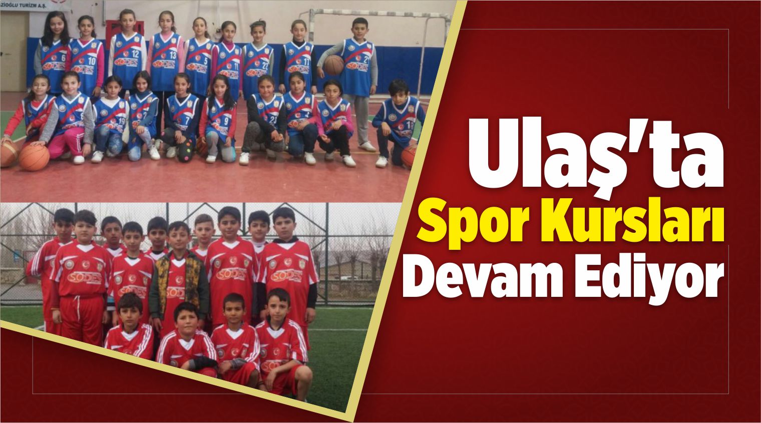 Ulaş’ta Spor Kursları Devam Ediyor