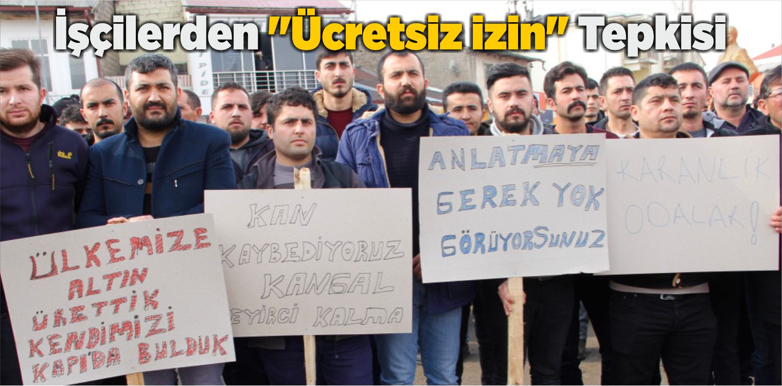 İşçilerden “Ücretsiz izin” Tepkisi