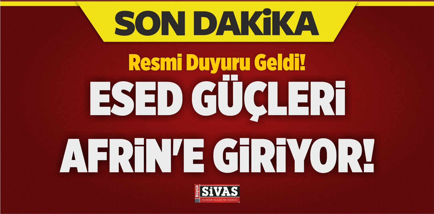 Afrin'e Giriyor