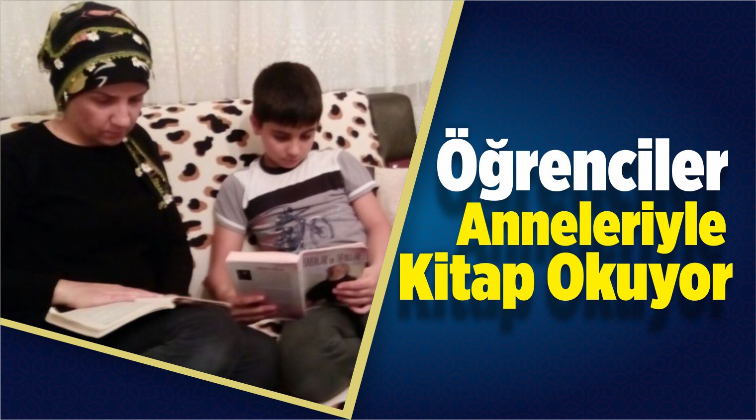 Ulaş’ta Öğrenciler Anneleriyle Kitap Okuyor