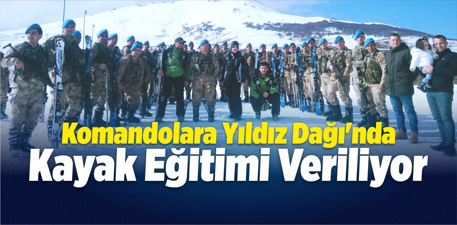 Mehmetçikler Kayak Öğreniyor