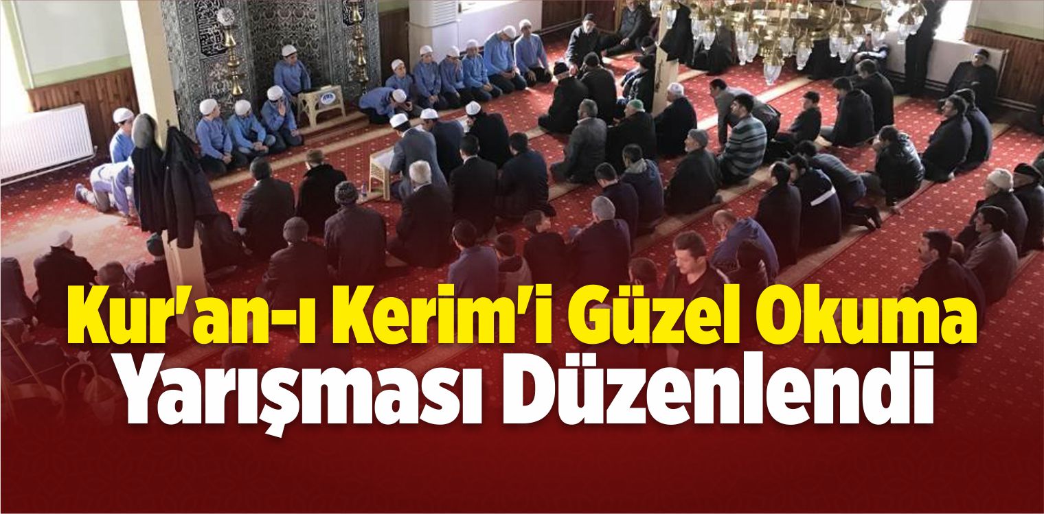 Gölova’da Kur’an-ı Kerim’i Güzel Okuma Yarışması Düzenlendi