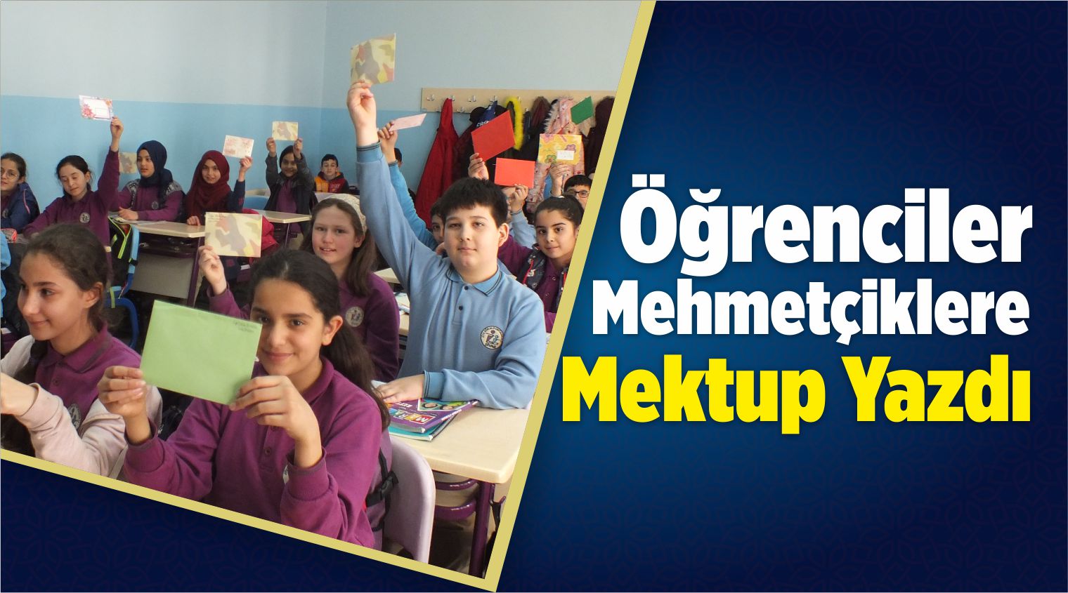 Öğrenciler Afrin’deki Mehmetçiklere Mektup Yazdı