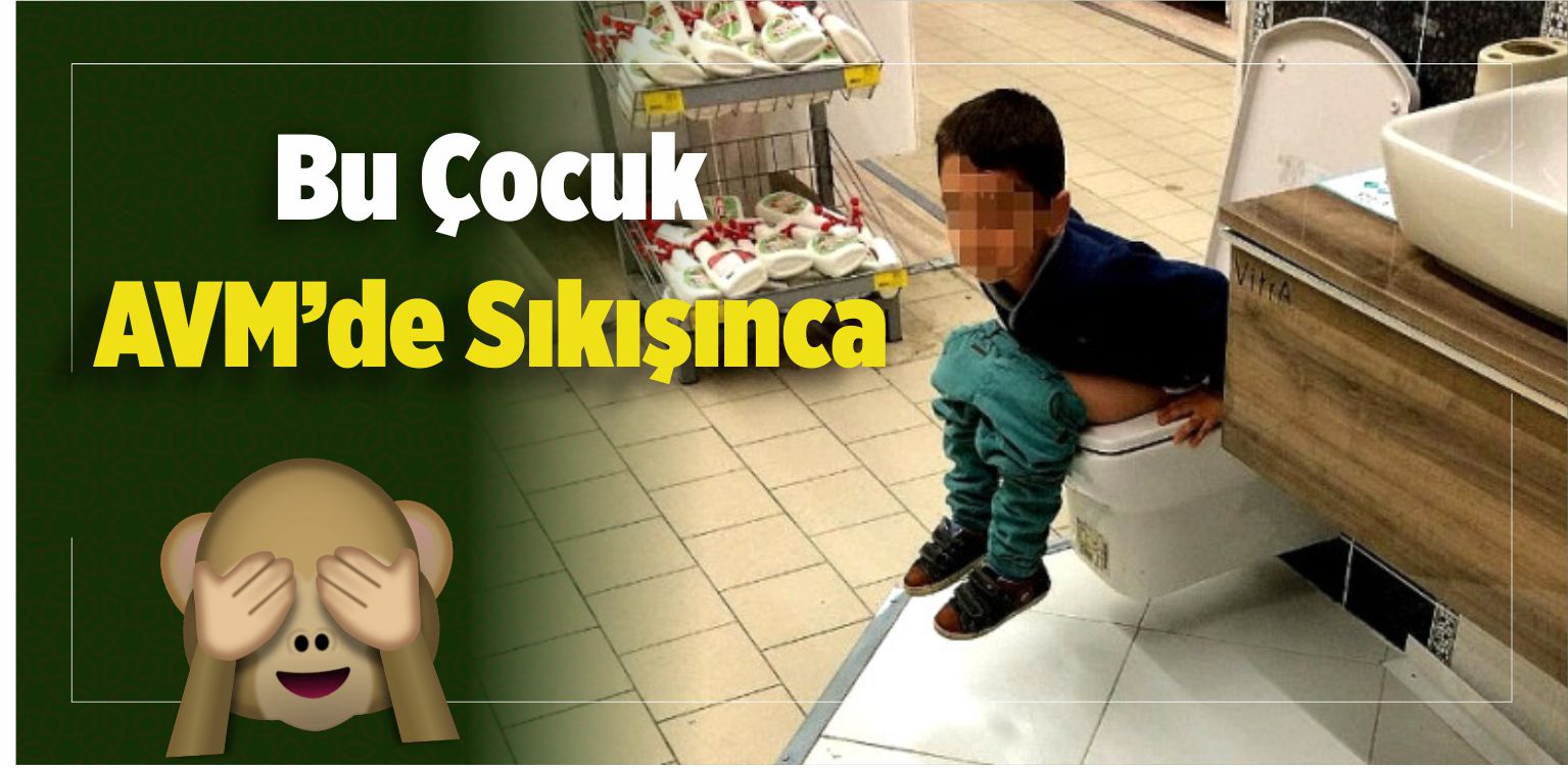 Sıkıştı Dayanamadı! AVM’de Satışta Olan Klozete Oturdu ve…