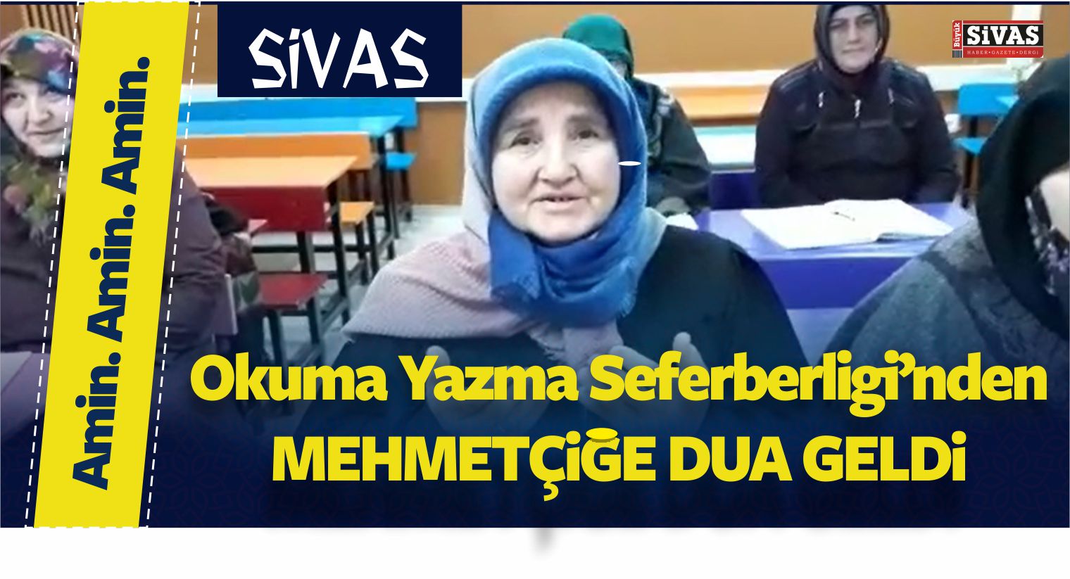 Sivas’ta ki Yaşlı Teyzelerden Zeytin Dalında ki Mehmetçiğe Dua Geldi!