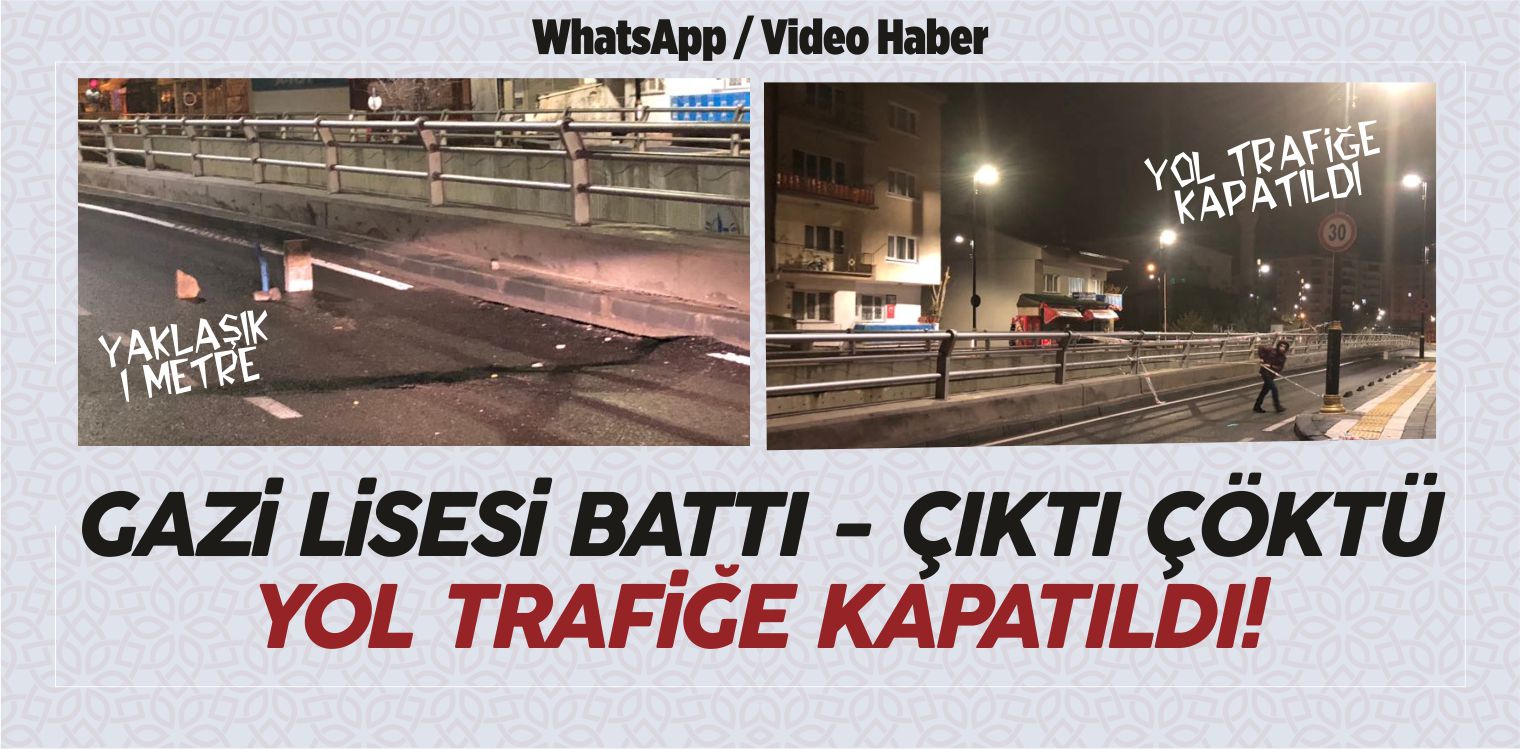 Gazi Lisesi Battı Çıktı