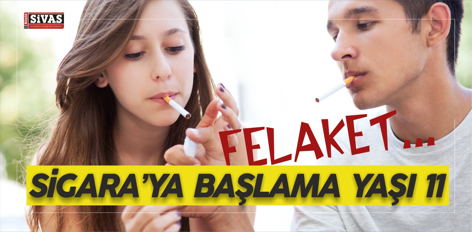 Sigara’ya Başlama Yaşı 11’e Düştü! Hergün Azar Azar Ölüyoruz!