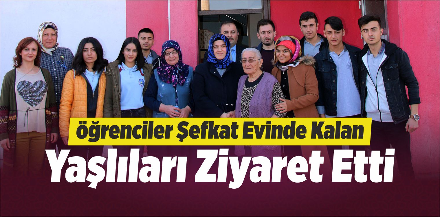 Öğrencilerden Yaşlılara Ziyaret