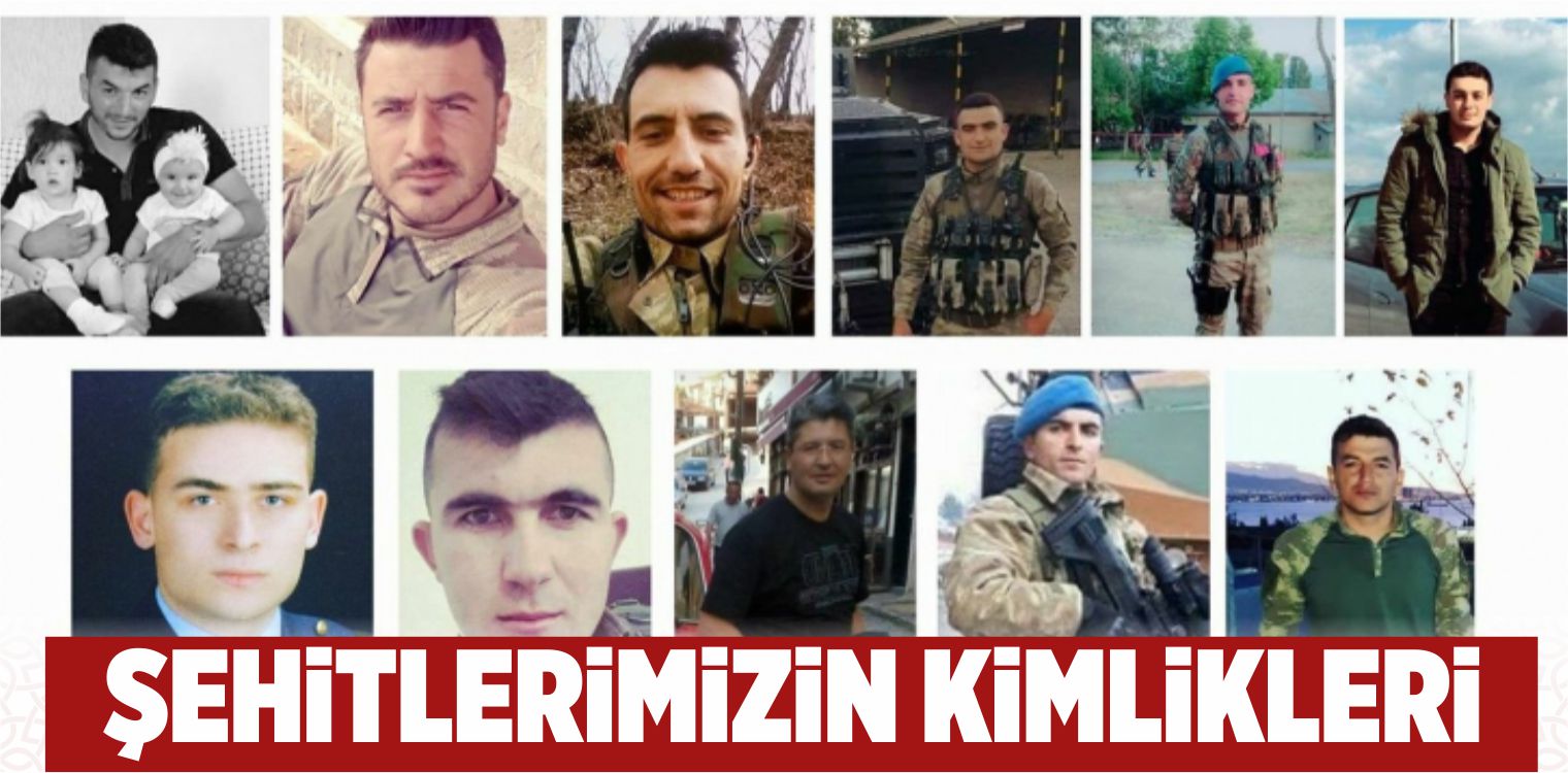 Şehitlerimizin Kimlikleri