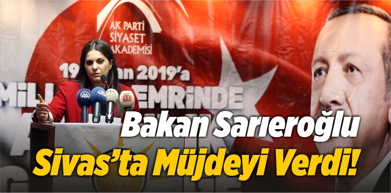Bakan Jülide Sarıeroğlu, Sivas’ta “Kadınlar Buluşuyor” Adlı Programa Katıldı