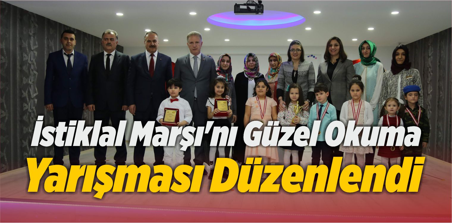 İstiklal Marşı’nı Güzel Okuma Yarışması Düzenlendi