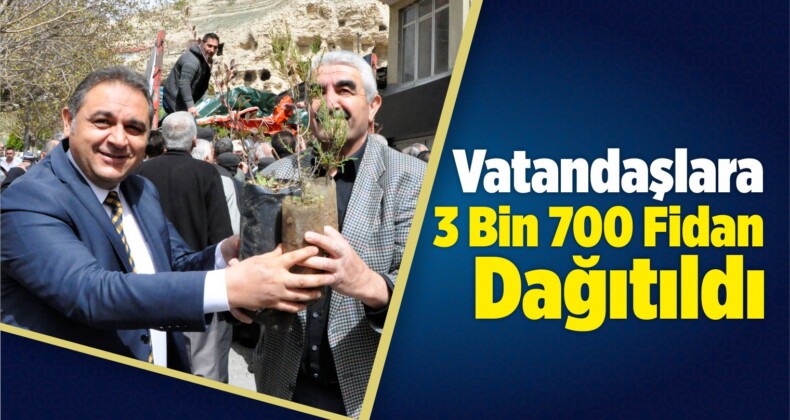 Orman Haftası Dolayısıyla Vatandaşlara 3 Bin 700 Fidan Dağıtıldı