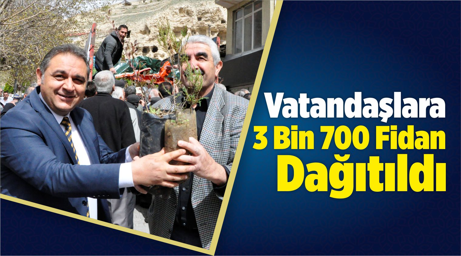 Orman Haftası Dolayısıyla Vatandaşlara 3 Bin 700 Fidan Dağıtıldı