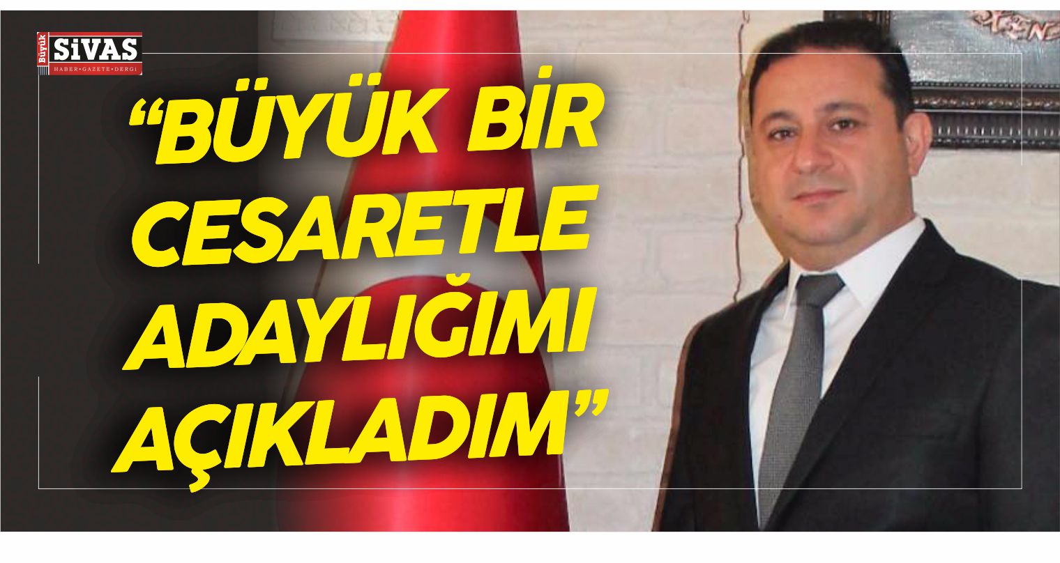 Sivas TSO Başkan Adayı Mustafa Eken’den Seçime 2 Gün Kala Açıklamalar