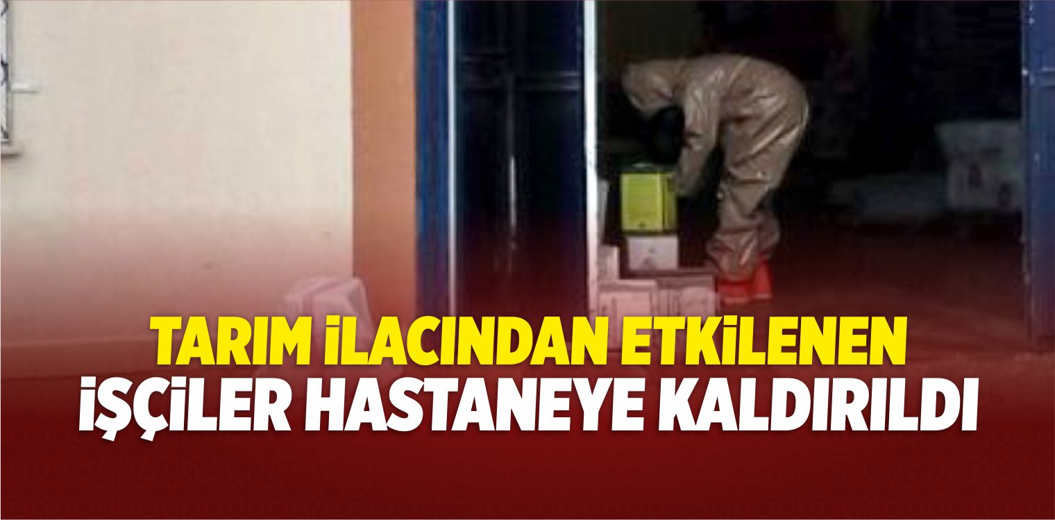 Tarım ilacından Etkilenen