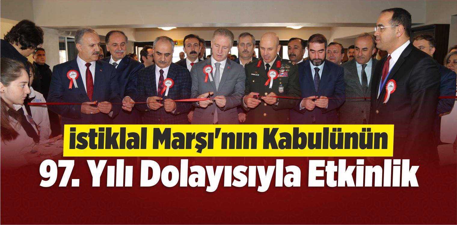 İstiklal Marşı’nın Kabulünün 97. Yılı