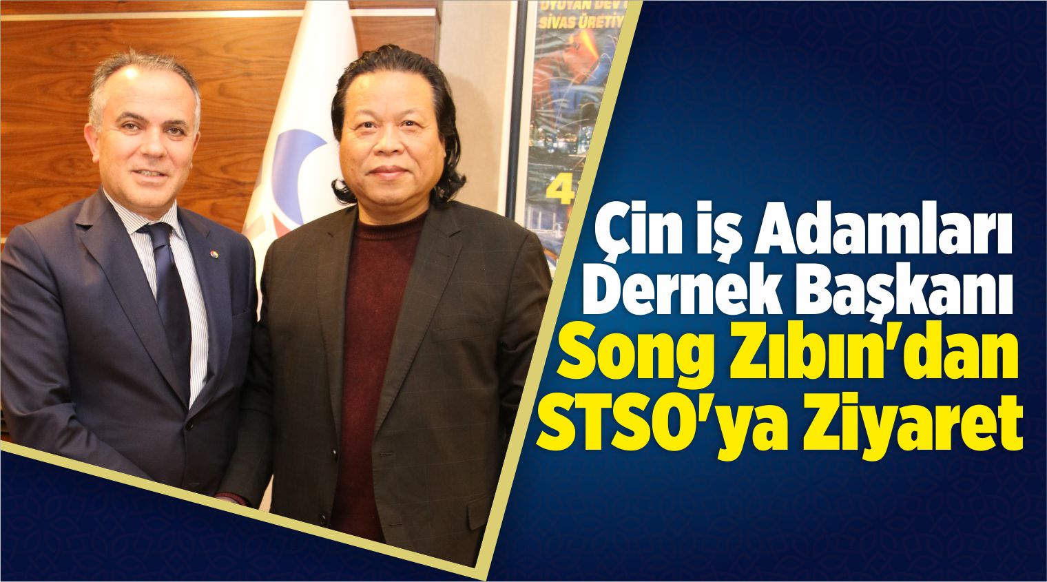 Çinli İş Adamından STSO’ya Ziyaret