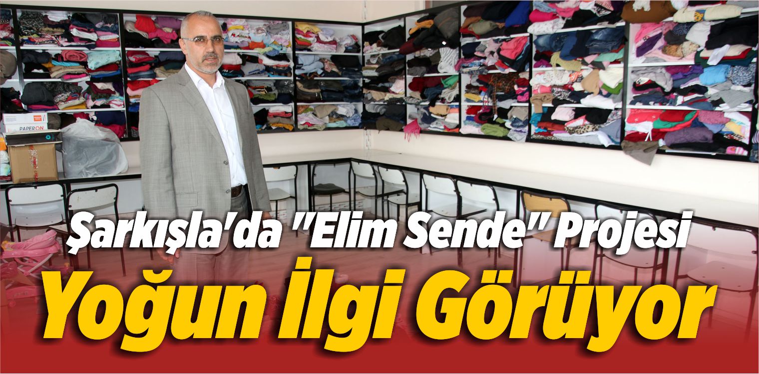 Şarkışla’da “Elim Sende” Projesi Yoğun İlgi Görüyor