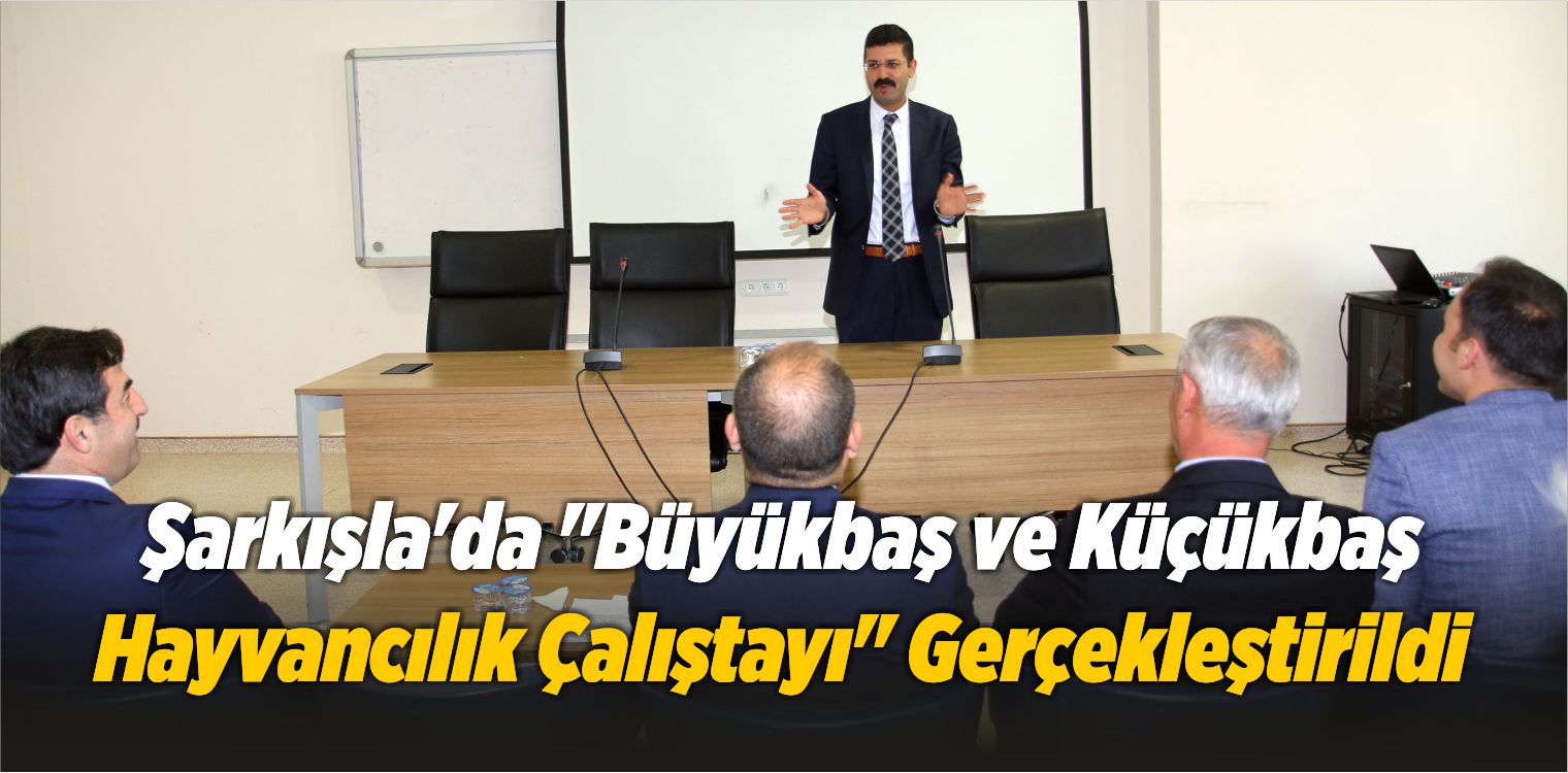 Şarkışla’da “Büyükbaş ve Küçükbaş Hayvancılık Çalıştayı” Gerçekleştirildi