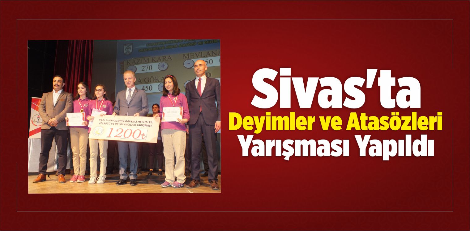 Deyimler ve Atasözleri Yarışması Yapıldı