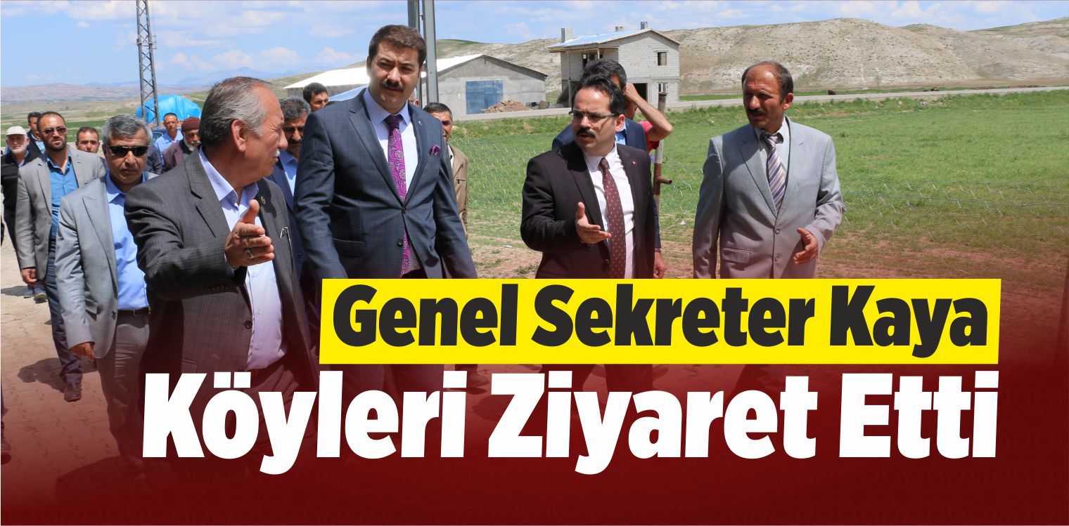 Köy Ziyaretleri Sivas